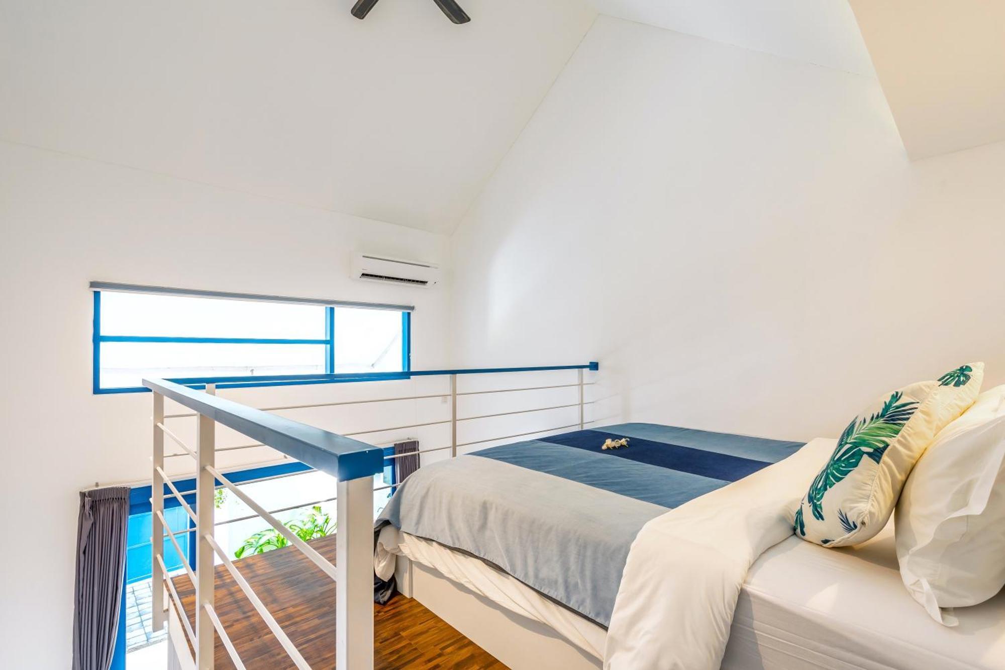 Ferienwohnung The Blue Loft Seminyak Free Scooter Exterior foto