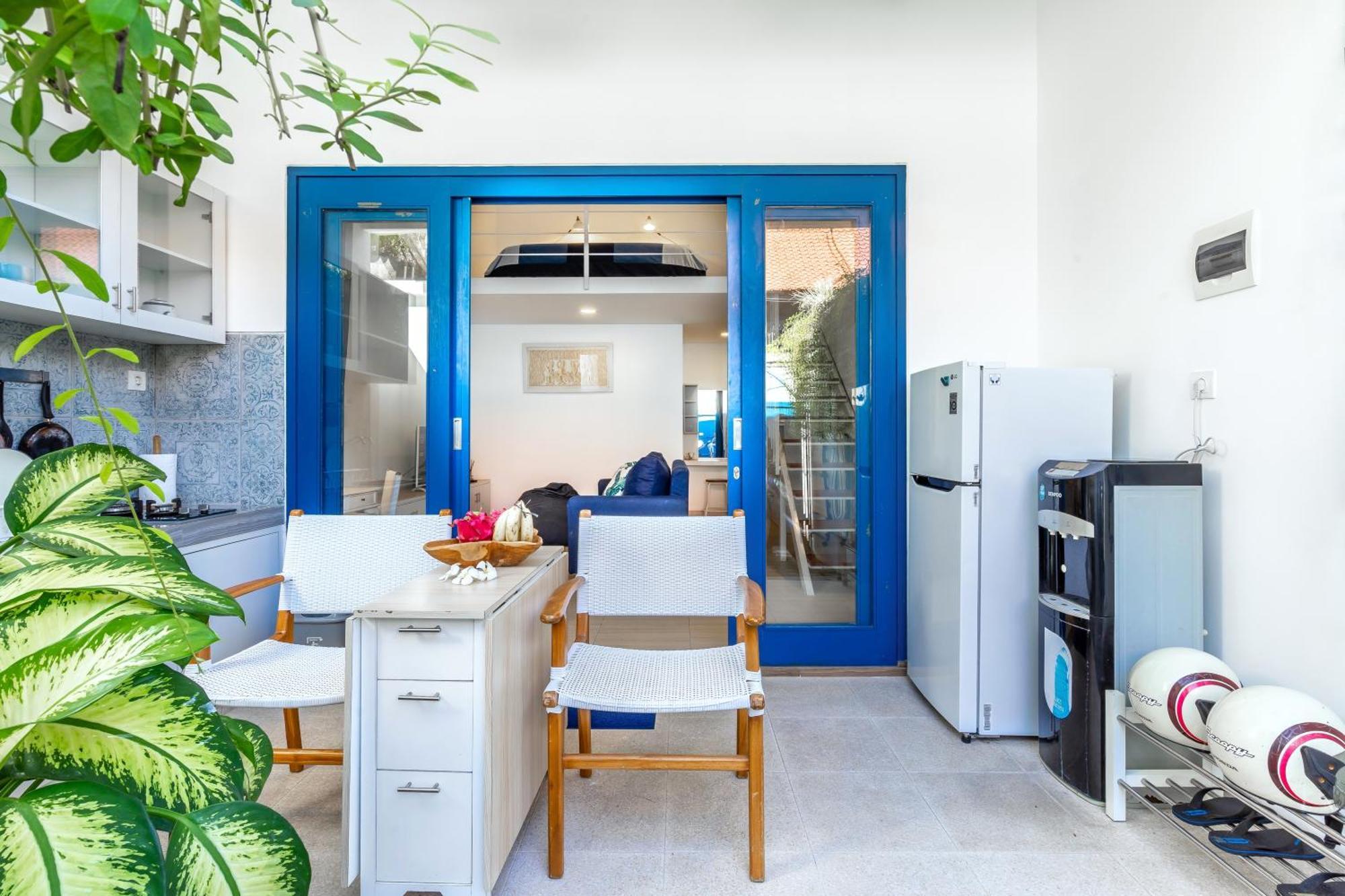 Ferienwohnung The Blue Loft Seminyak Free Scooter Exterior foto